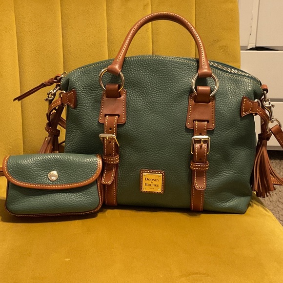 Dooney & Bourke Pebble Grain Bristol Satchel - Picture 1 of 15